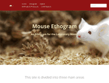 Tablet Screenshot of mousebehavior.org